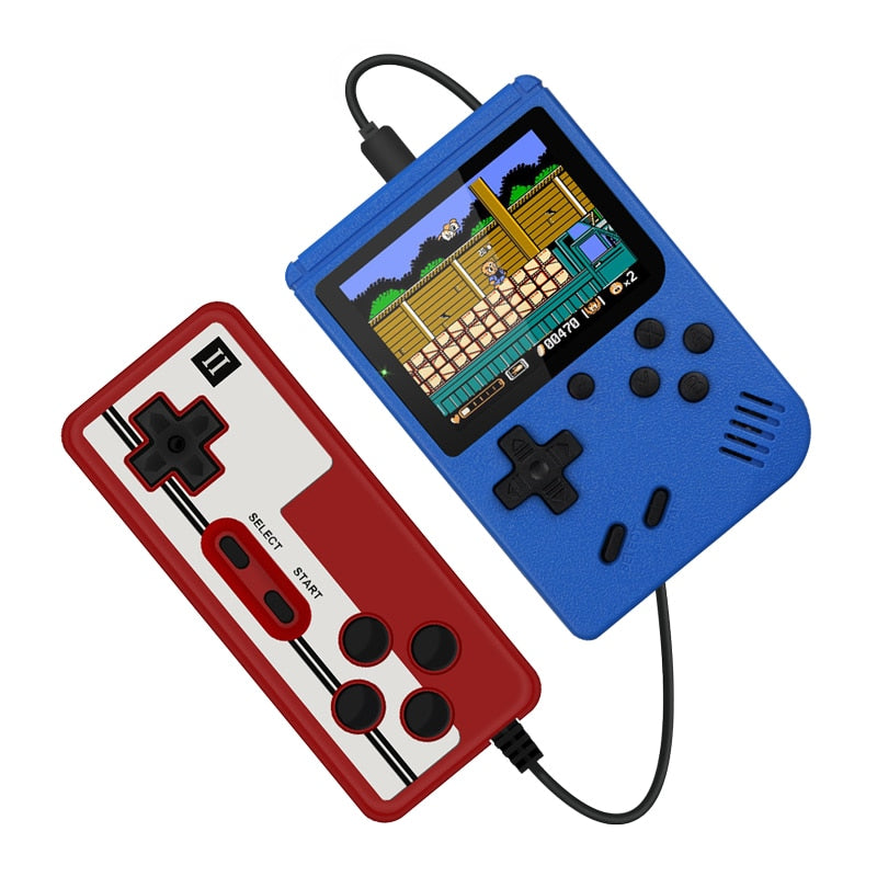 NOVO Console de videogame portátil retrô Mini 8 bits Player de videogame portátil com saída AV de 400 jogos integrado Console de videogame Gameboy