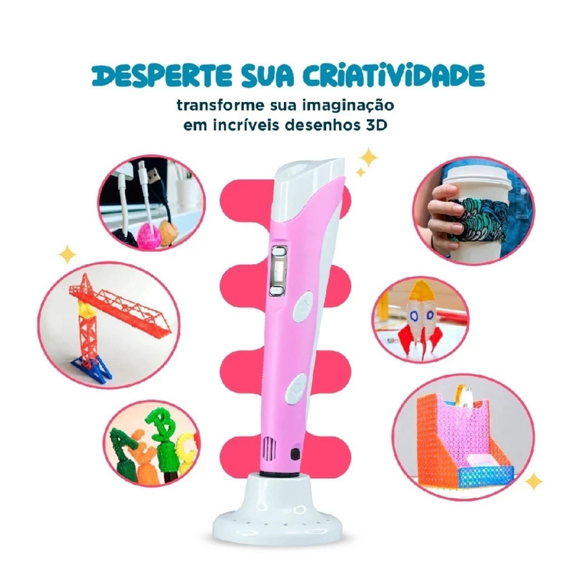 Caneta de Impressão 3D Inteligente